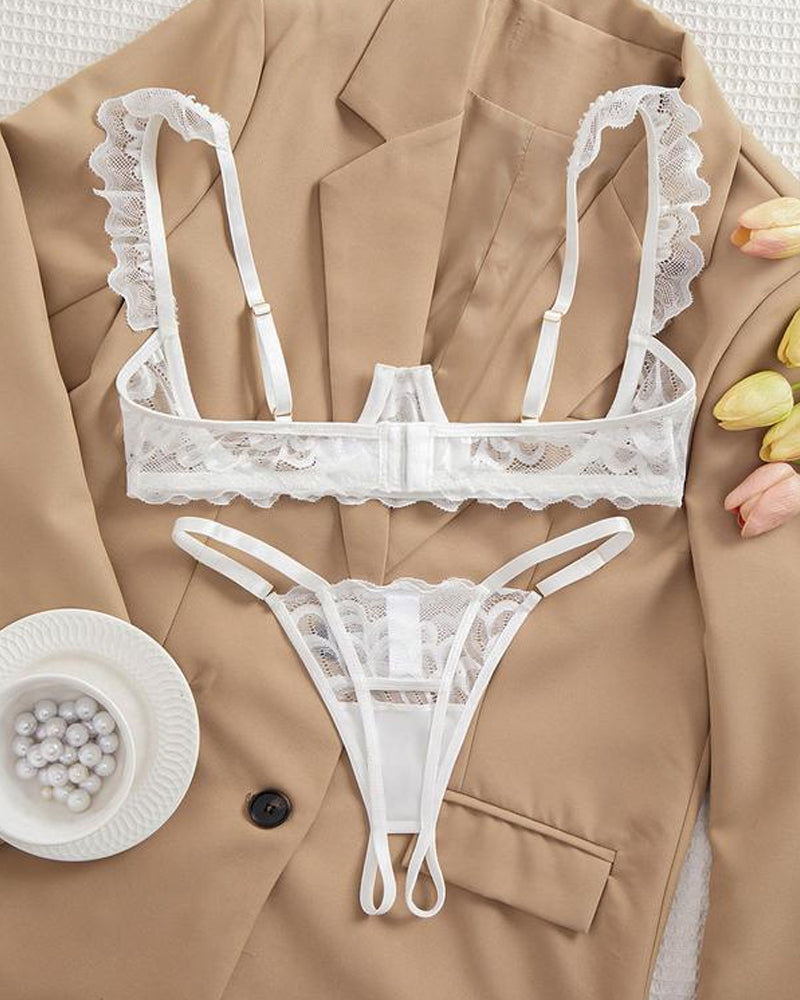 Selvaria Lace Set – white