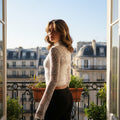 Classic Lace Top - white