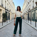 Off Shoulder Top - light yellow