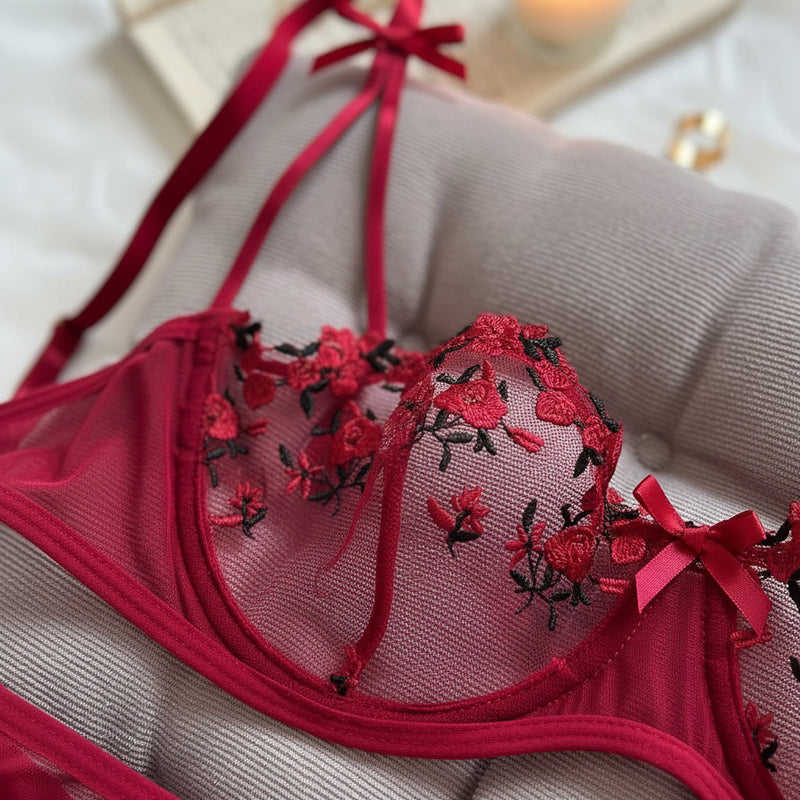 Calyra Rose Set – red