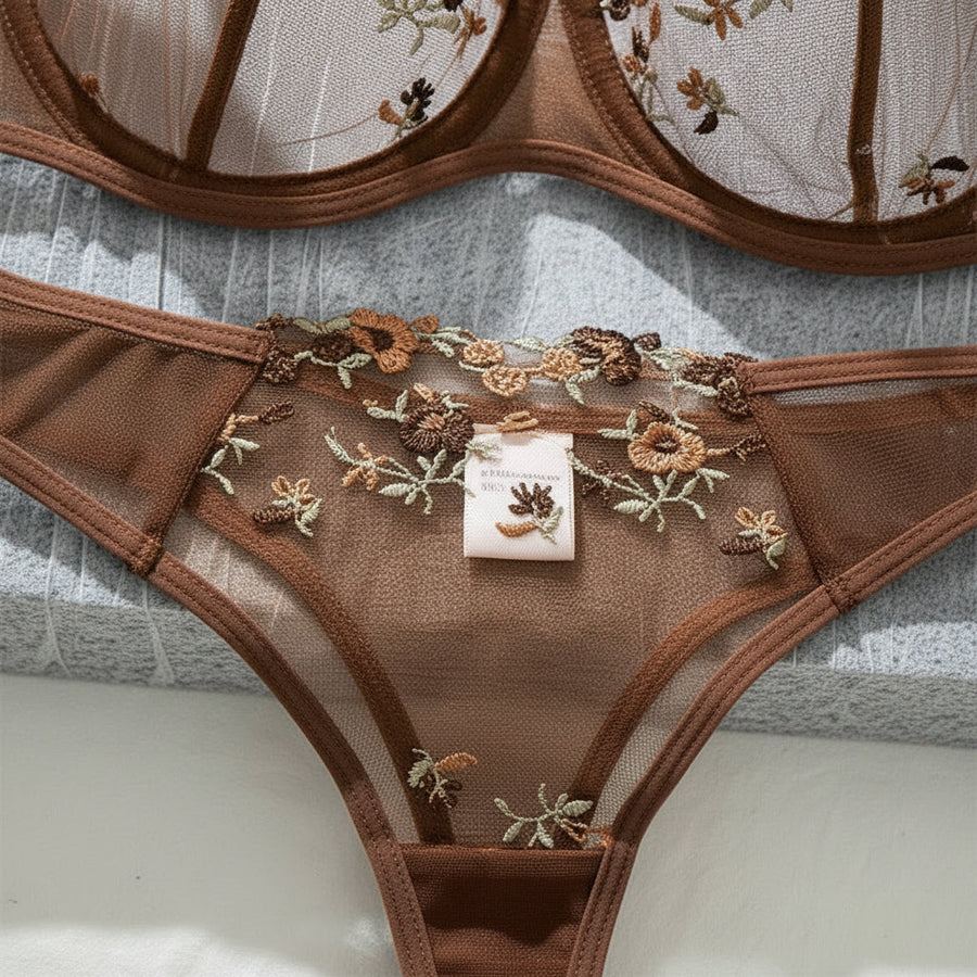 Calyra Rose Set – brown