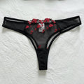 Calyra Rose Set – black red