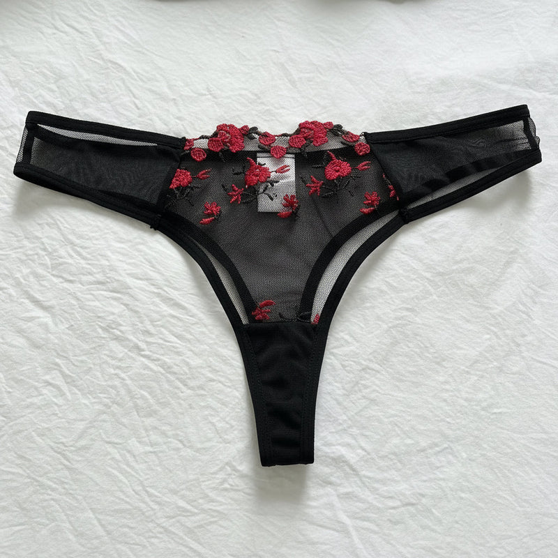 Calyra Rose Set – black red