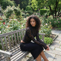 Ethereal Lace Top - black
