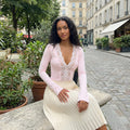Pure Lace Top - pink