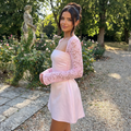 Hyacinth - Satin Mini Dress