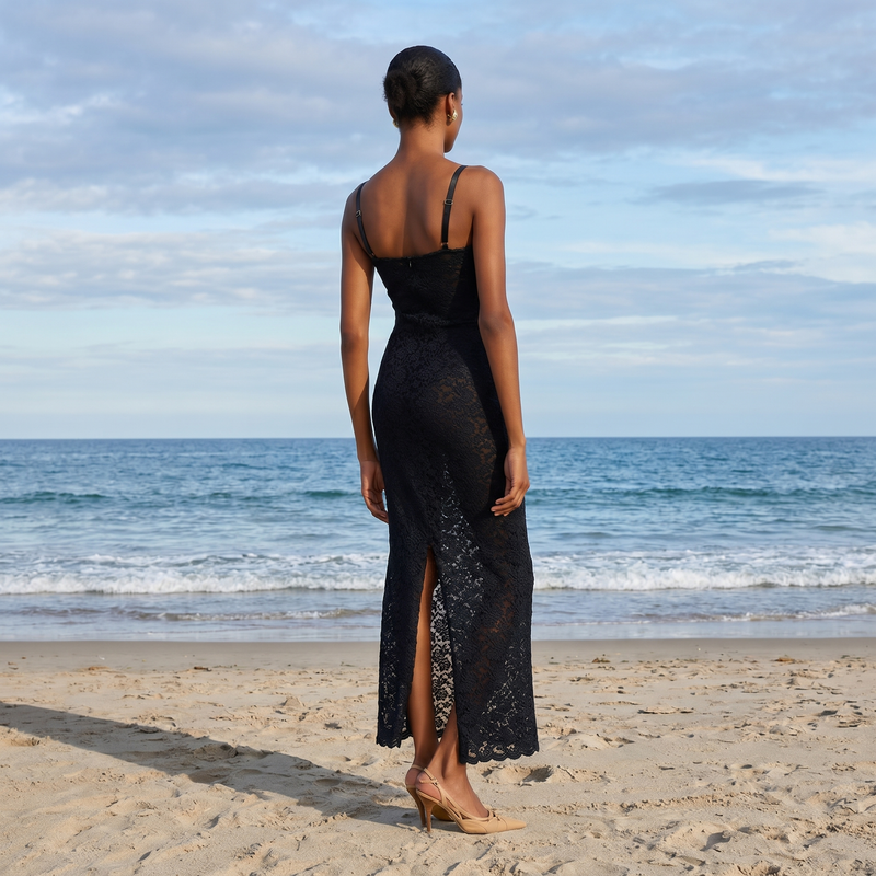 Vivienne - Lace Maxi Dress